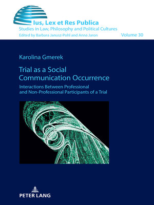 cover image of Trial as a Social Communication Occurrence